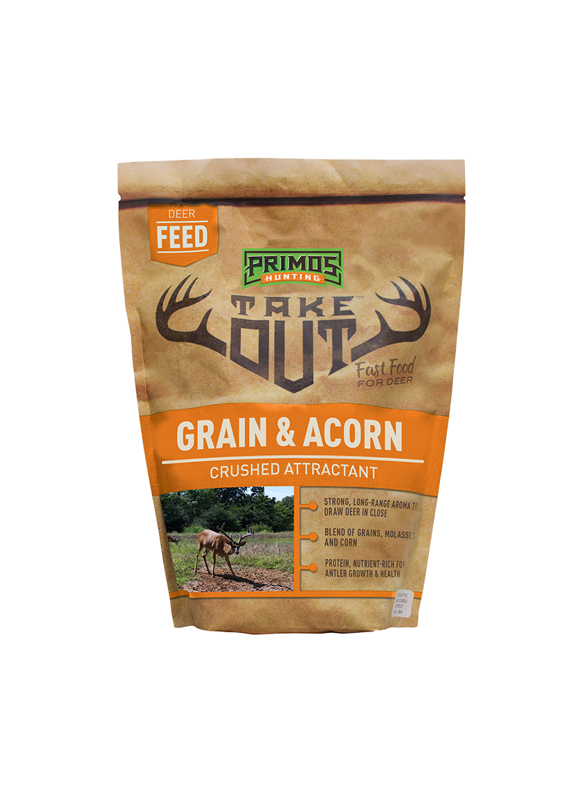 PRIMOS GRAIN & ACORN CRUSHED ATTRACTANT 5LB