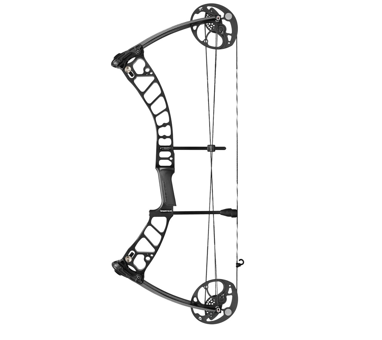 MISSION SWITCH RH BLACK COMPOUND BOW