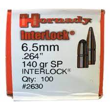 6.5mm .264 140 gr InterLock® SP