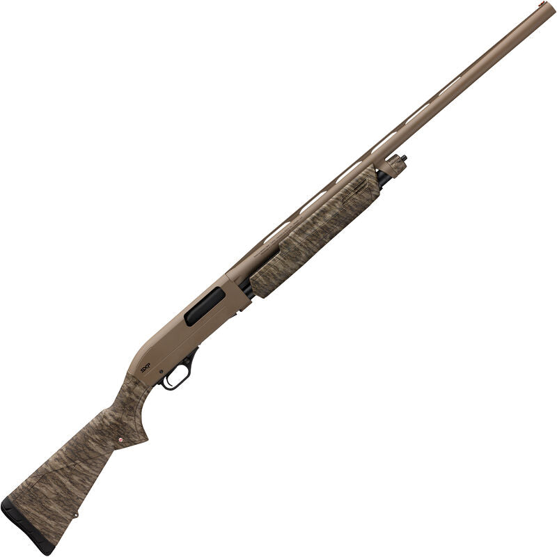 Winchester SXP Hybrid Hunter Pump Action Shotgun 12 Gauge 28" Barrel 3 1/2" Chamber 4 Rounds FO Front Sight MOBL Camo Synthetic Stock Permacote FDE Finish