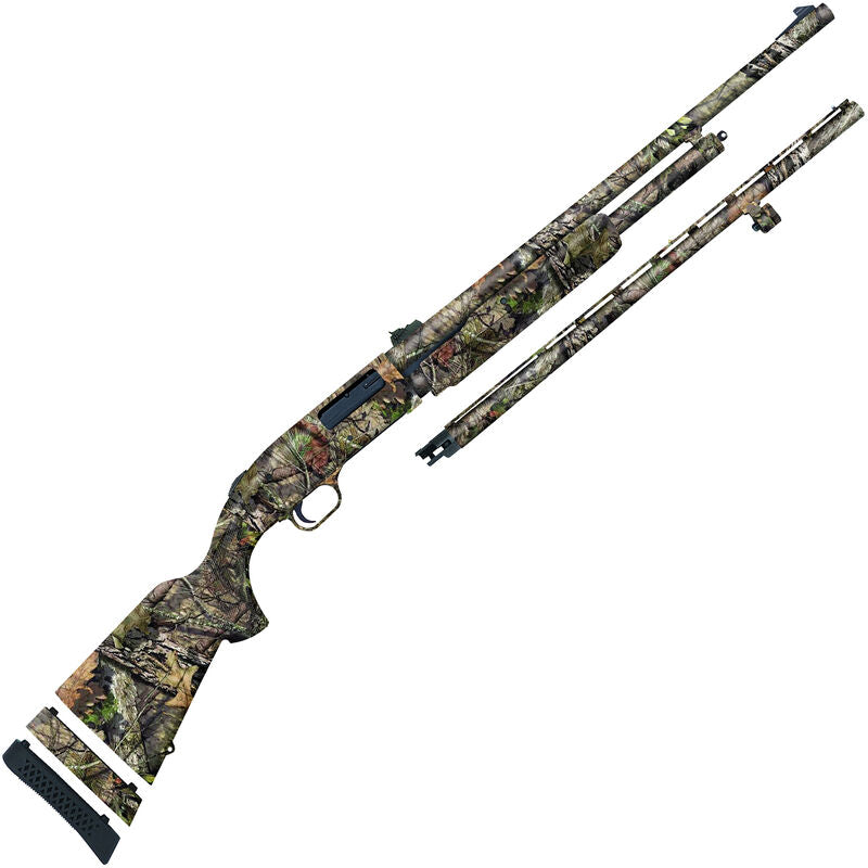 Mossberg 500 Youth Super Bantam Field/Deer Combo 20 Gauge Pump Action Shotgun 22"/24" Barrels 3" Chamber 5 Rounds Synthetic Stock Mobuc Camo