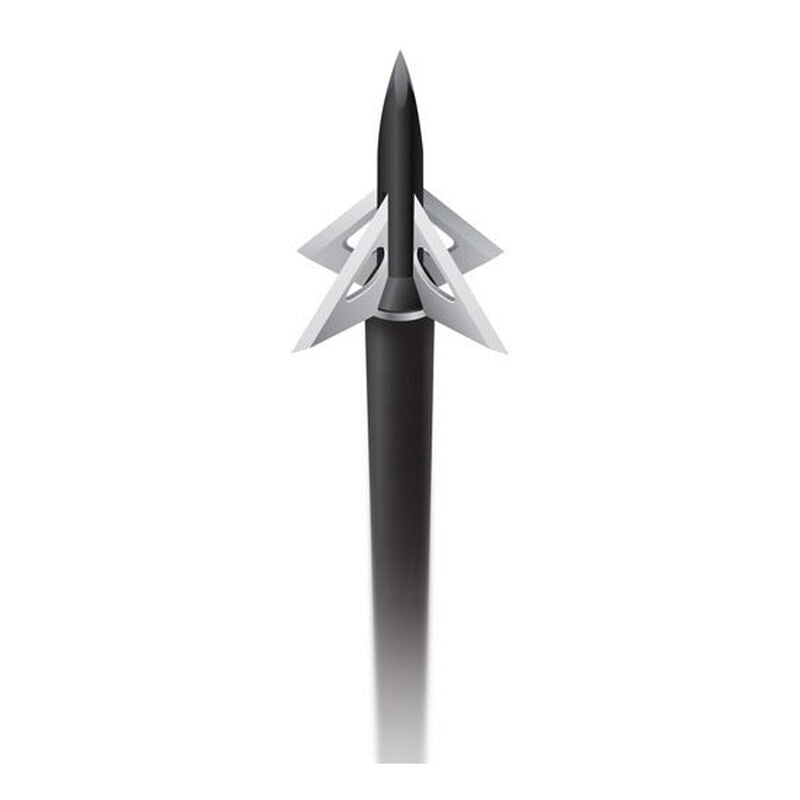 Slick Trick GrizzTrick 2 - 1 1/4" cut 100g Fixed Blade Broadheads