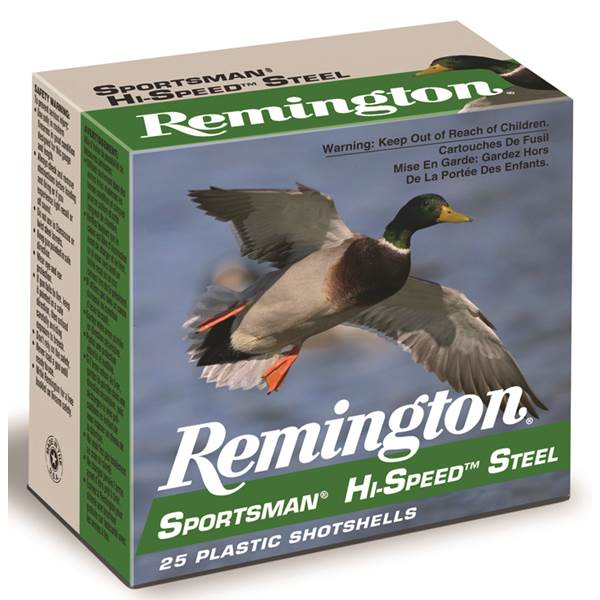 Remington 12 Gauge 3" #2 Steel 1.375 oz 25 Round Box