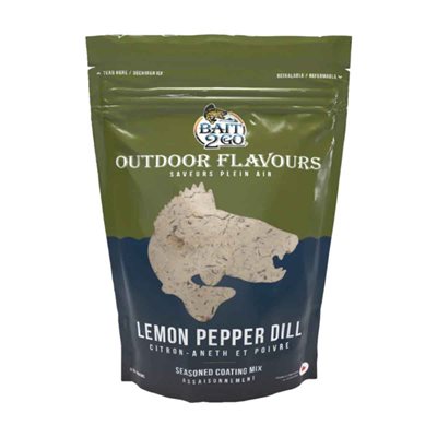 OUTDOOR FLAVOURS LEMOND PEPPER DILL SEASONED COATING MIX