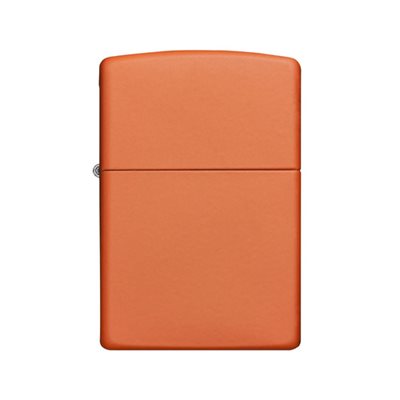 Zippo 231 Orange Matte - Windproof Lighter - Peggable Blister