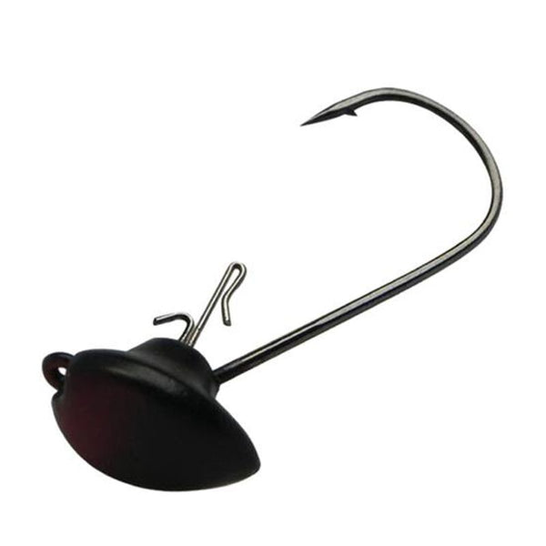 Gamakatsu Stand Up Alien Head Hook, Black Size 3/0, 3/16 oz 309413-BK-3/16