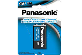 PANASONIC SUPER HEAVY DUTY POWER 9V BATTERY