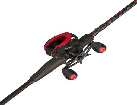 Abu Garcia Vendetta Baitcast Combo, 7" Medium Heavy, Fast, 12-20lb,1 pc.