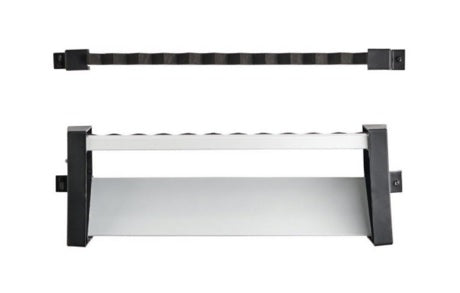 Abu Garcia Wall Mount Horizontal Rod Rack Holds 11 Rods or 6 Combos