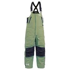 CLAM ICE ARMOR ASCENT  FLOATER BIBS -  GREEN