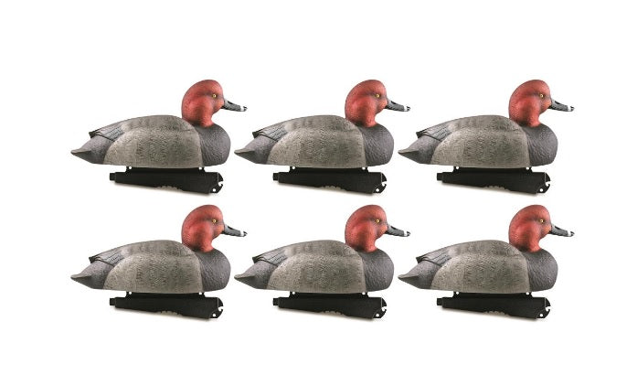 Avery Hunter Series Oversized Foam Filled Redhead Duck Decoys 6 Pack
