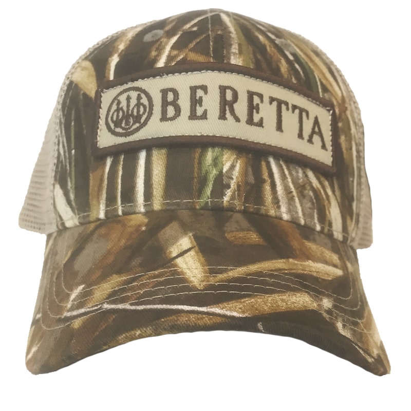 Beretta Patch Trucker Hat – Realtree Max 5