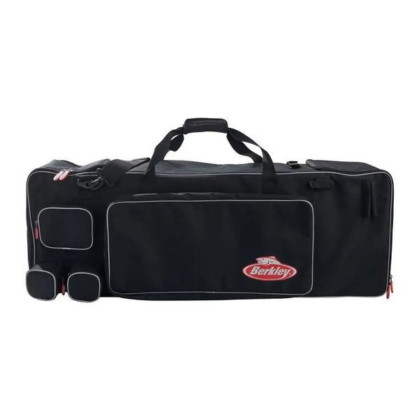 Berkley Heavy Duty 600 denier Polyester Rod-Combo Gear Bag- Holds 8 rods or Combos- Rod tube inserts- Internal Storage Pocket