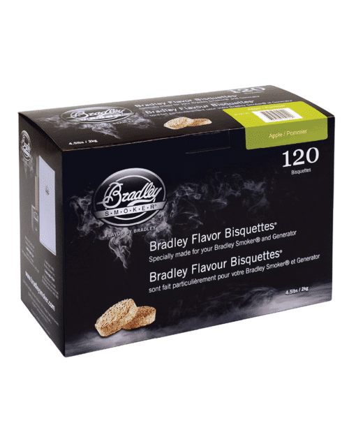 BRADLEY SMOKER APPLE BISQUETTE 24/BOX