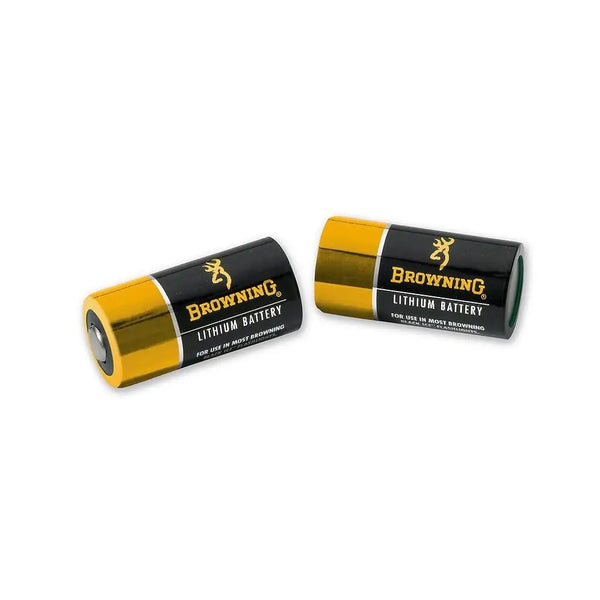 BROWNING LITHIUM CR123A BATTERIES 2 PACK