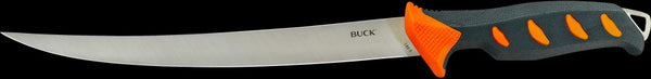 Buck 146 Hookset 9 Inch Fresh Water Filet Knife Orange/Gray Handle - 0146ORS