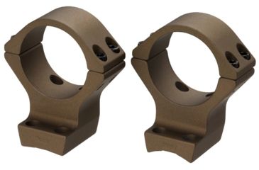 Browning X-Lock Integrated Scope Mount System 30mm Tube Intermediate Height Burnt Bronze Cerakote