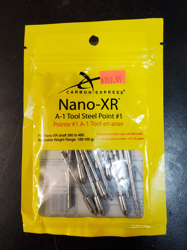 CARBON EXPRESS NANO-XR A-1 STEEL POINT #1