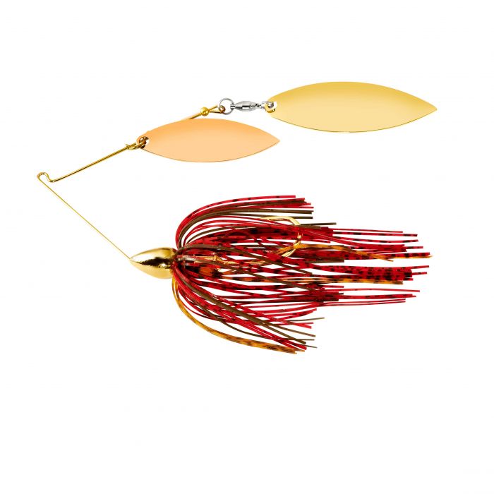 War Eagle Gold Frame Double Willow Spinnerbait 3/8OZ