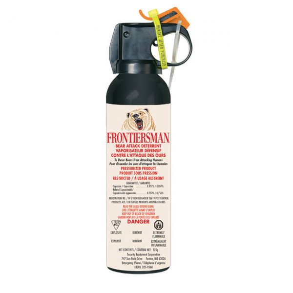 Frontiersman Bear Attack Detergent Bear Deterrent Spray 225g