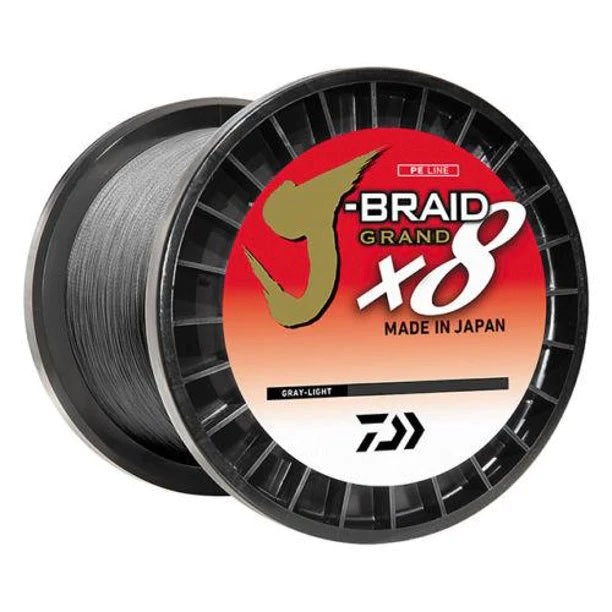 Daiwa J-Braid X8 Grand Braided Line 10 Lb 3000 Yd Chartreuse