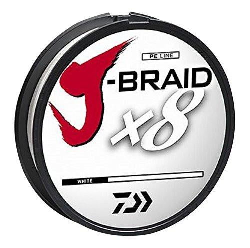 Daiwa J-Braid X8 White Fishing Line