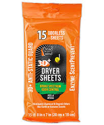 DDW-15CT ESP DRYER SHEETS-High Falls Outfitters