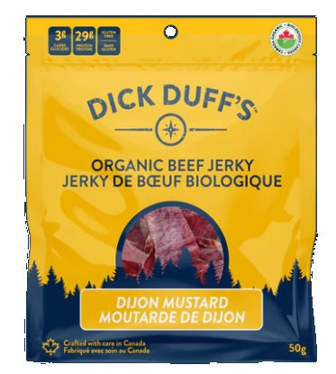 Dick Duffs Dijon Mustard Organic Beef Jerky