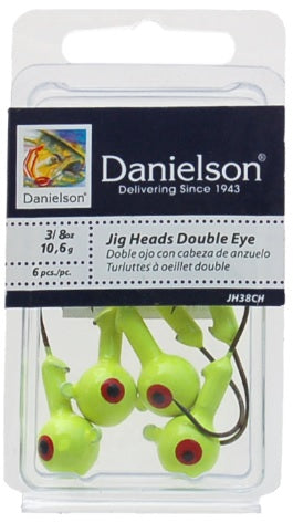 Danielson Painted Lead Jig Heads