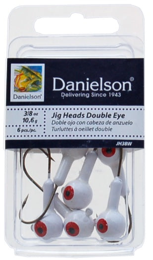 Danielson Painted Lead Jig Heads