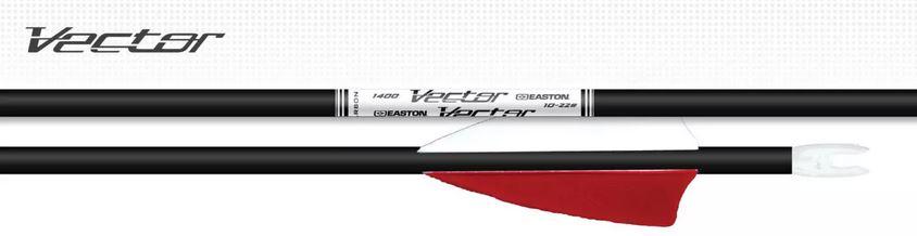 EASTON VECTOR 1000 ARROW w/2" FEATHERS