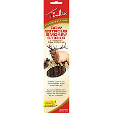 TINK'S SYNTHETIC ELK LURE   COW ESTROUS SMOKIN' STICKS  6 PK