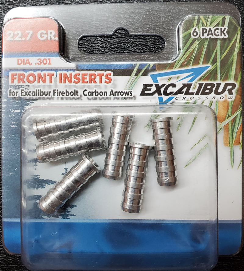 EXCALIBUR FRONT INSERTS 6PK