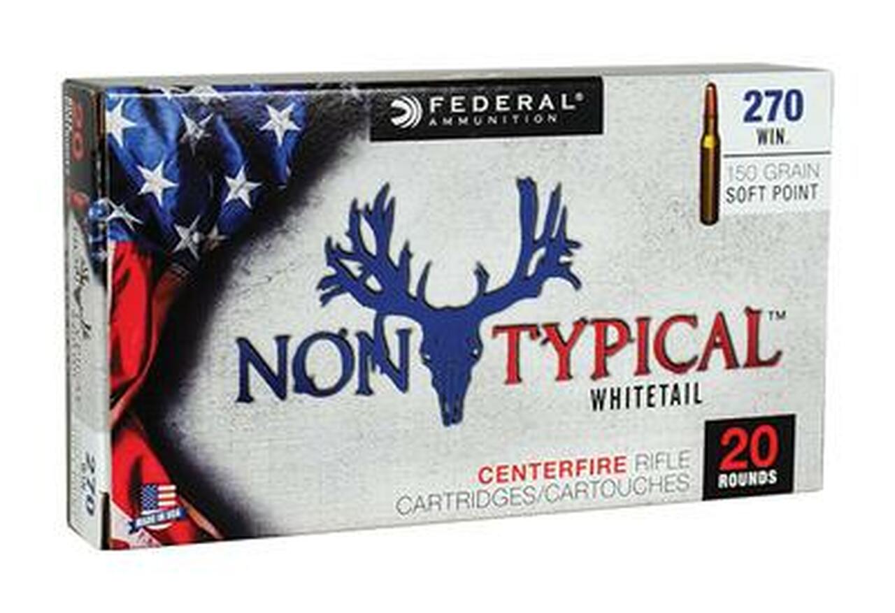 Federal Non-Typical, .270 Winchester, SP, 150 Grain, 20 Rounds