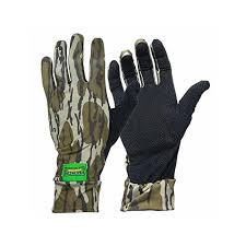 PRIMOS STRETCH SURE GRIP GLOVES   MOSSY OAK BOTTOMLAND