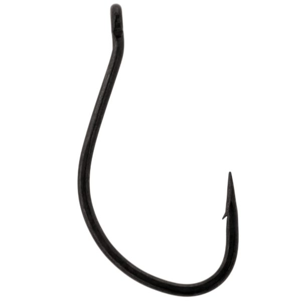 Gamakatsu TGW Drop Shot Hook – Size 2, Matte Charcoal, Per 6