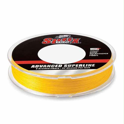 832 Advanced Superline – 8 lbs Tested, 0.007″ Diameter, 150 Yards, Hi Vis Yellow