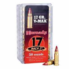 HORNADY 17 MACH 2  HM2 17 GR V-MAX   50 RDS