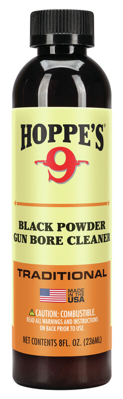 HOPPE'S 9 BLACK POWDER GUN BORE CLEANER 236 ML