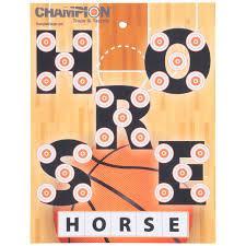 CHAMPION - PAPER TARGET GAME H.O.R.S.E