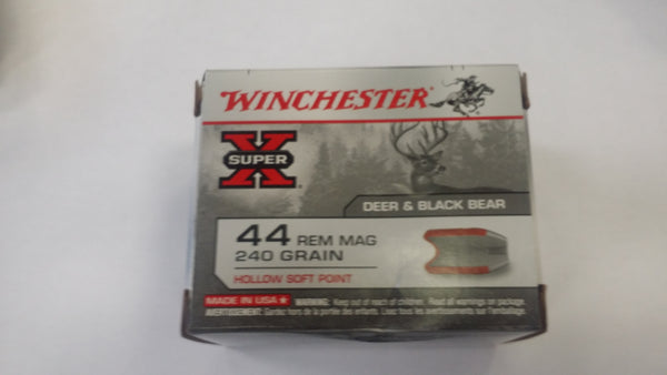WINCHESTER SUPER X 44 REM MAG 240 GR HSP-High Falls Outfitters