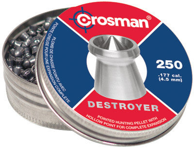 CROSMAN PREMIER DESTROYER .177 250 PELLETS-High Falls Outfitters