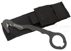BENCHMADE 8 BLK W STRAP CUTTER LONG-High Falls Outfitters