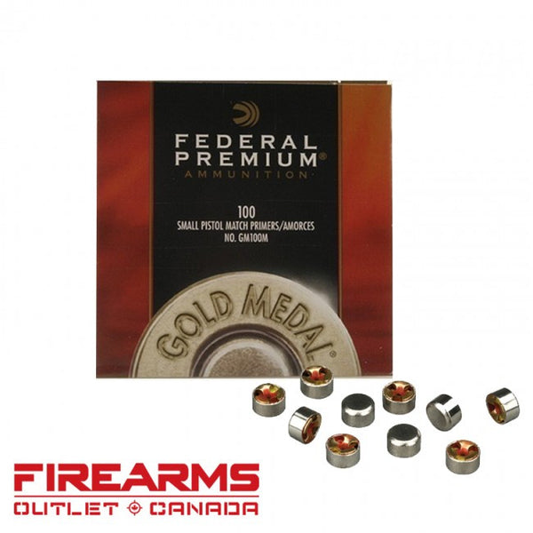 FEDERAL PREMIUM LARGE RIFLE MATCH PRIMERS 100 QTY-High Falls Outfitters