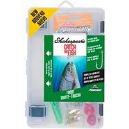SHAKESPEARE CATCH MORE FISH COMPLETE FISHING KIT     TROUT