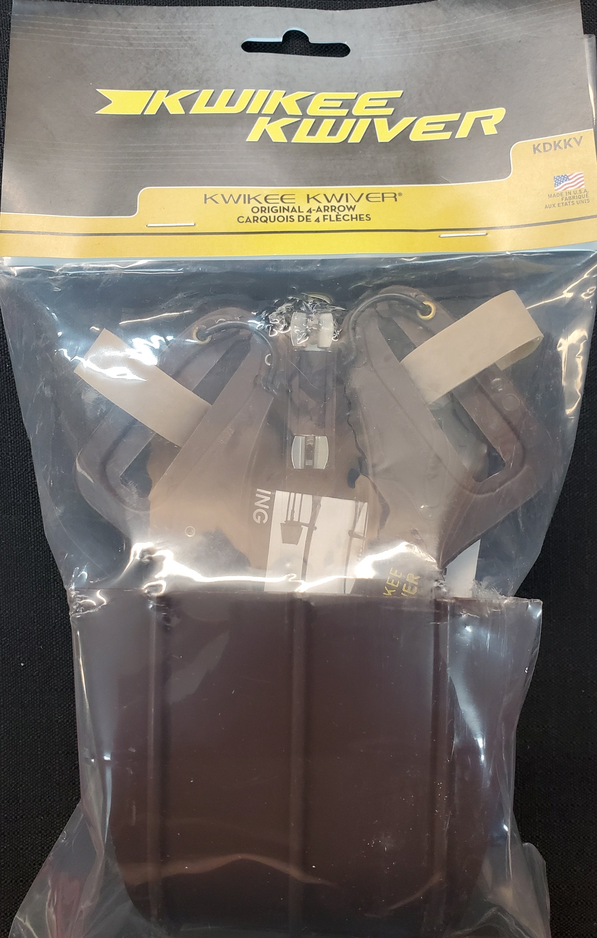 KWIKEE KWIVER ORIGINAL 4 ARROW TRADITIONAL QUIVER