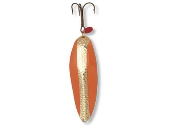 Lucky Strike 4.25 Lizard Spoon Hammered Gold/Flo Orange