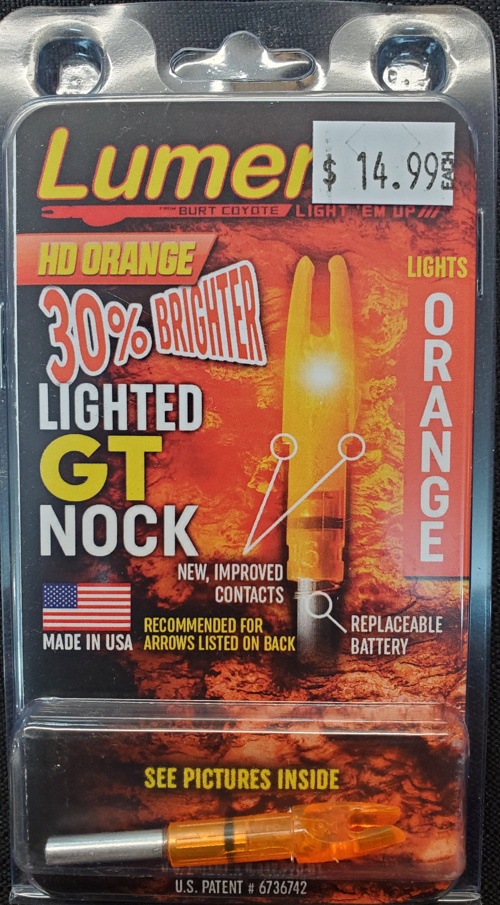 LUMENOK GT NOCK SINGLE PK