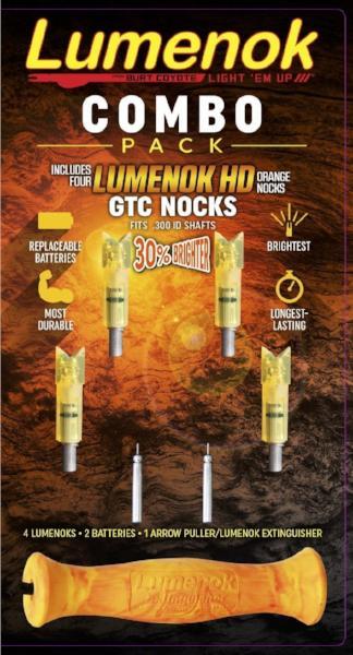 LUMENOK GTC NOCKS AND ARROW PULLER COMBO PACK