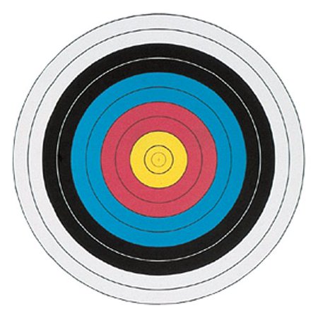 Maple Leaf 40 M Colour Archery Paper Target